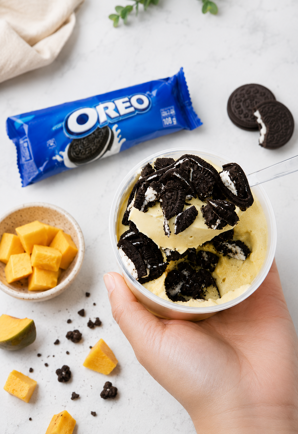 Lúcuma Oreo Crunch